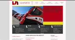 Desktop Screenshot of luiknatie.be